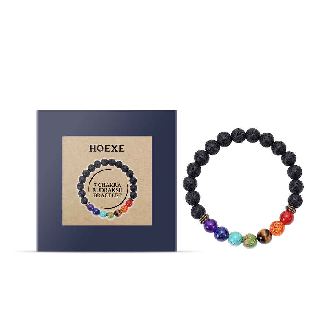 Colorful Volcanic Stone Bracelet