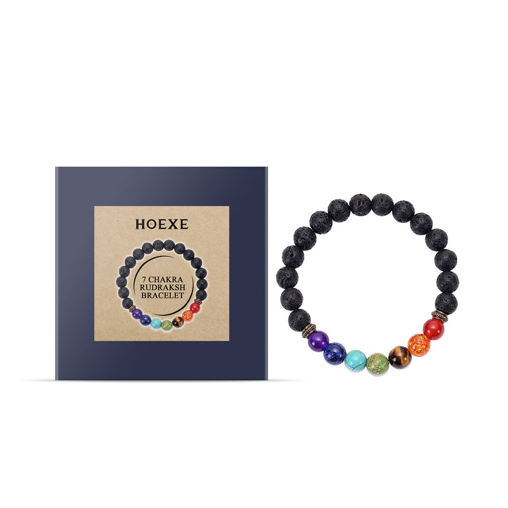Colorful Volcanic Stone Bracelet