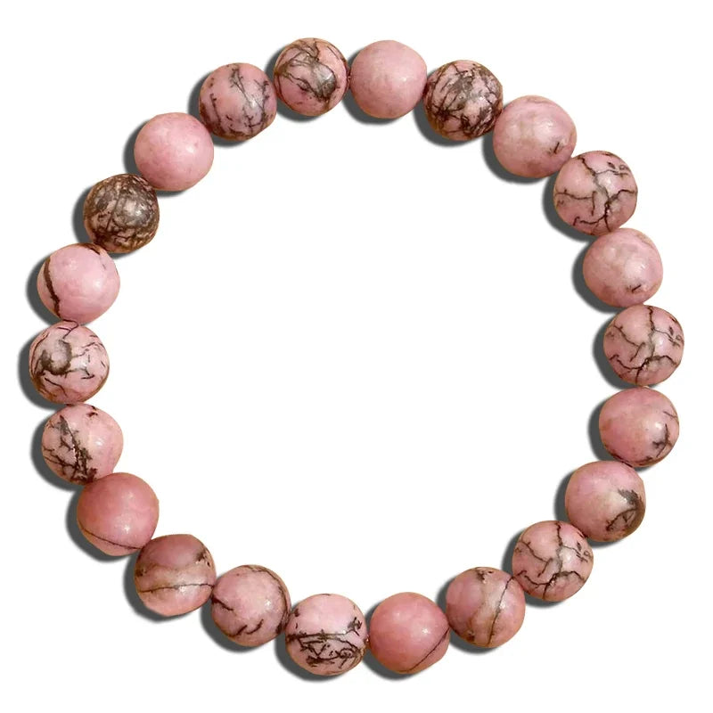 Card+Elegant Natural Stone Bracelet for Girlfriend Valentine's Day Birthdays Mother's Day&Thanksgiving with Gift Card