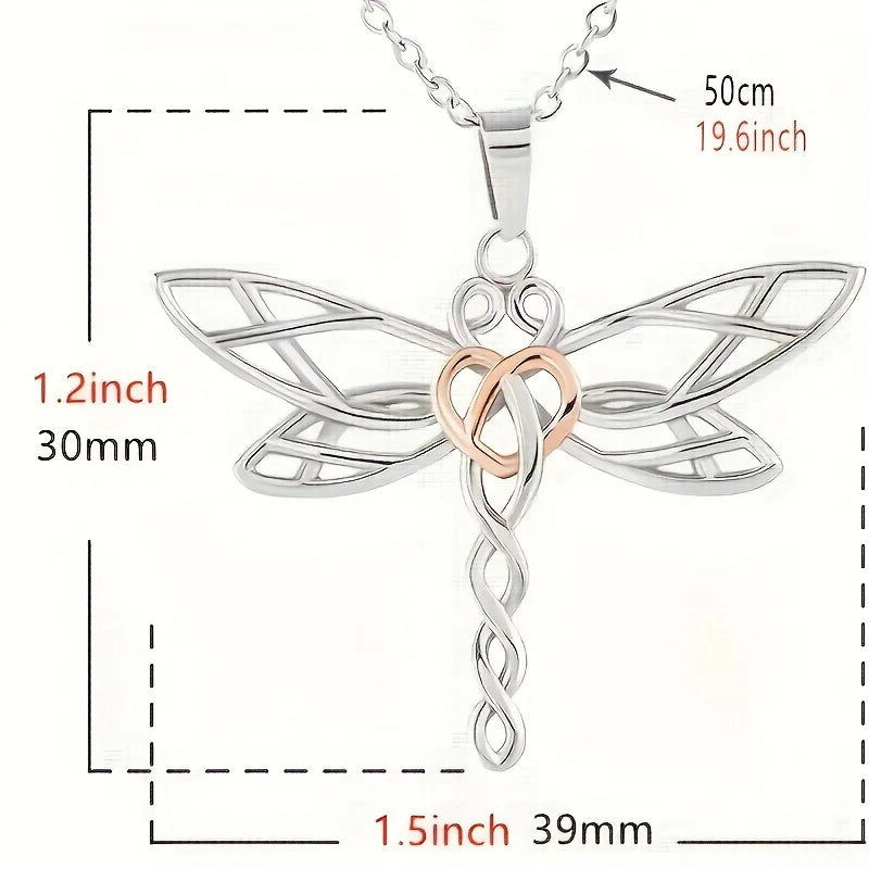 Creative and elegant copper pendant necklace, fashion accessory, classic souvenir, ideal gift for Christmas and birthdays