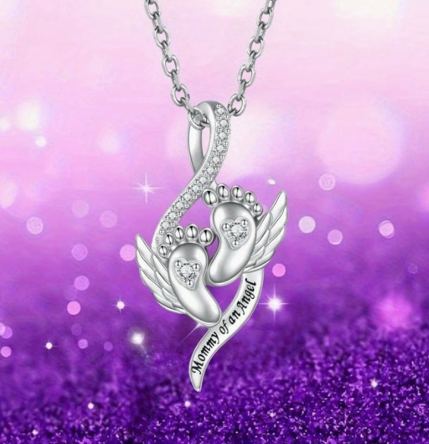 Modern Style Foot Alloy cable chain Pendant Necklaces Wholesale