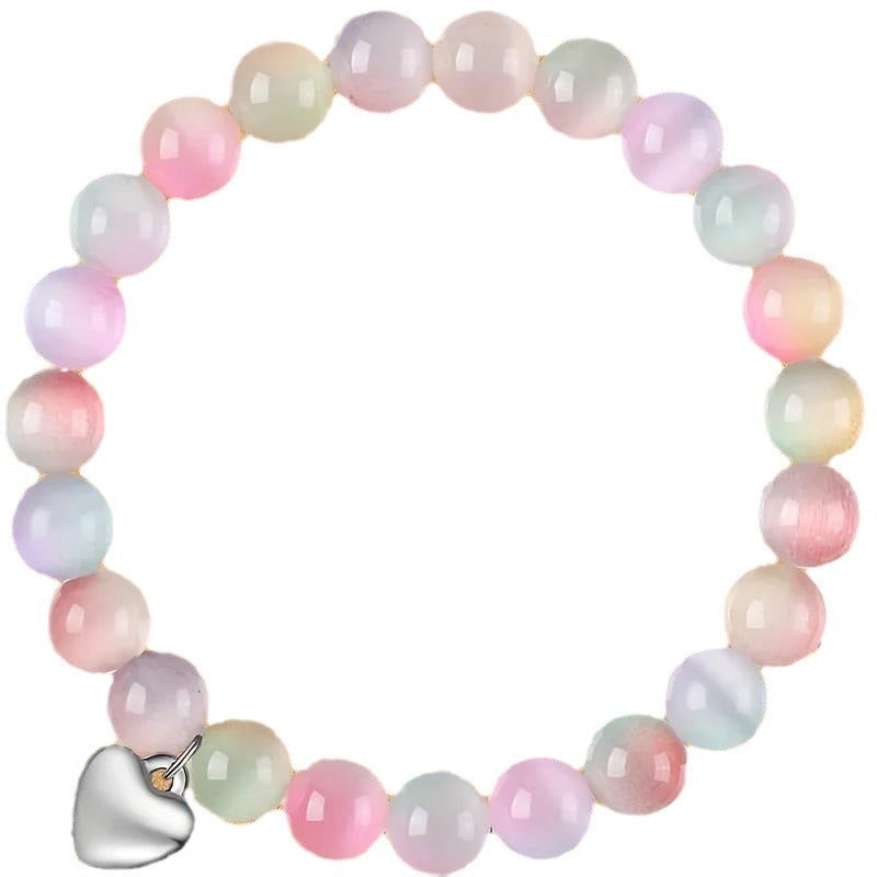 Hot Sale Ladies Birthday Friendship Bracelet Natural Stone Beaded Bracelet Christmas Valentine's Day Gift Bracelet