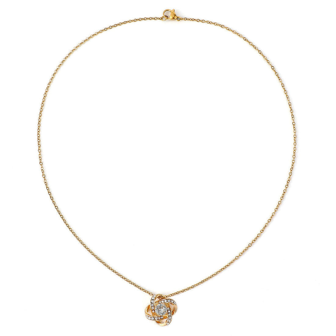 Amazon cross-border clover necklace hollow light luxury niche design Mother's Day gift clavicle chain gift box set