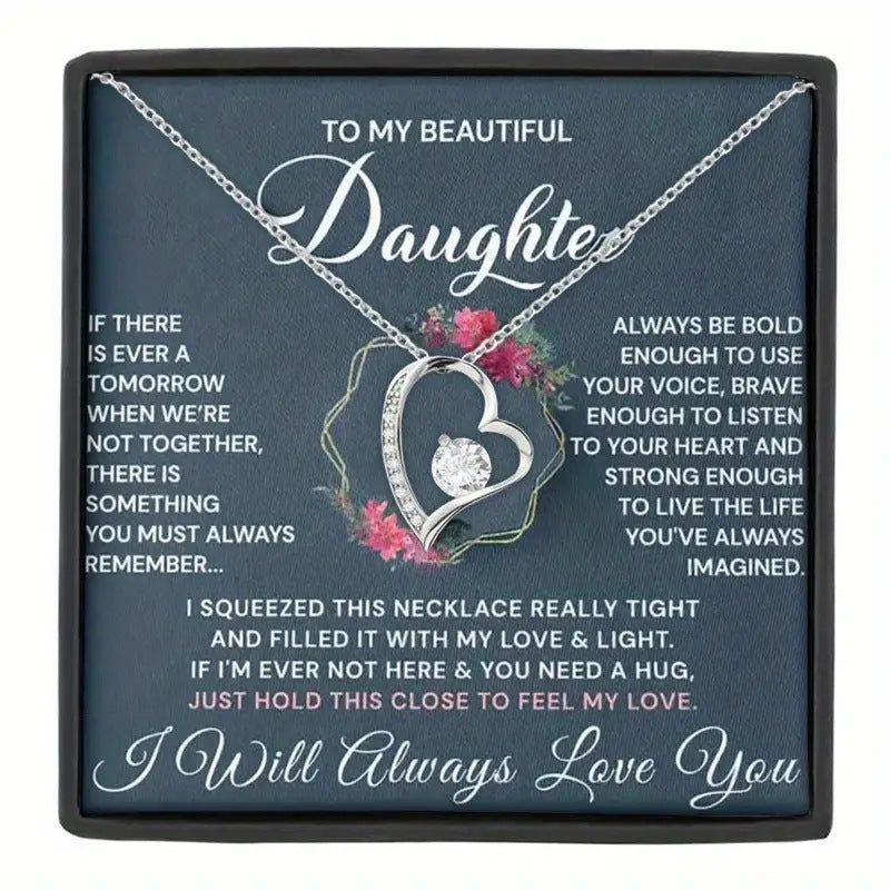 Amazon cross-border clover necklace hollow light luxury niche design Mother's Day gift clavicle chain gift box set