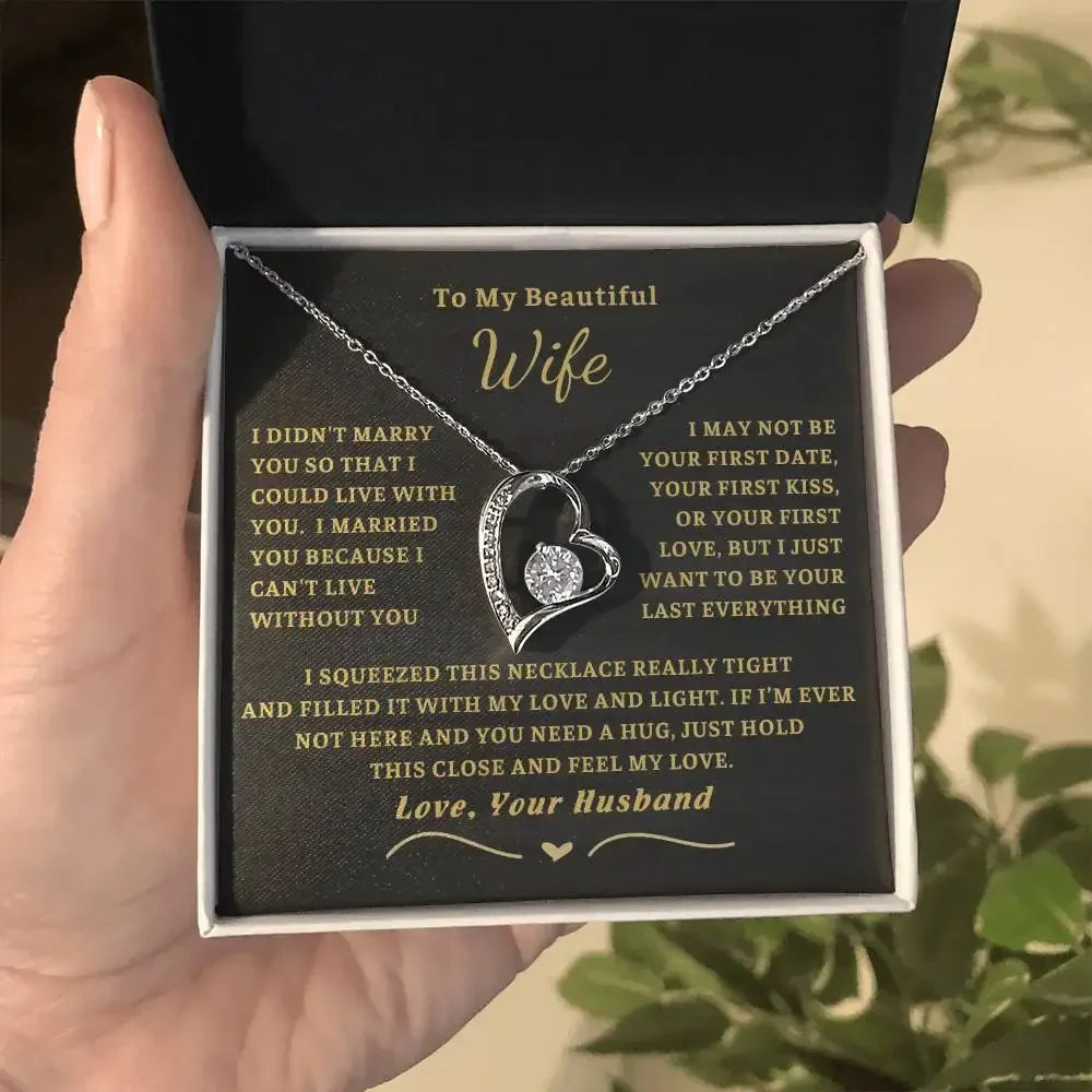 Heart-Shaped Pendant Necklace | Perfect Valentine’s Day Gift for Wife