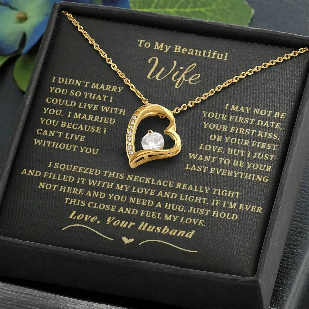Heart-Shaped Pendant Necklace | Perfect Valentine’s Day Gift for Wife