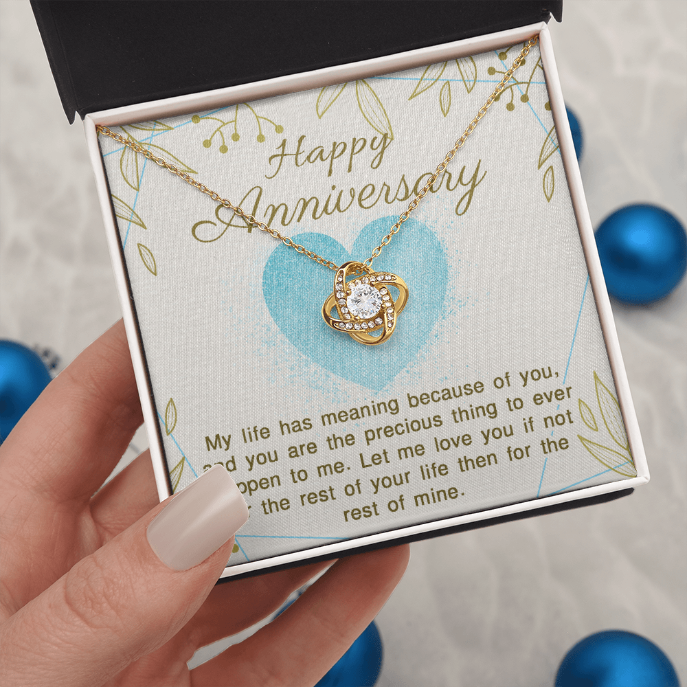 Happy Anniversary Necklace