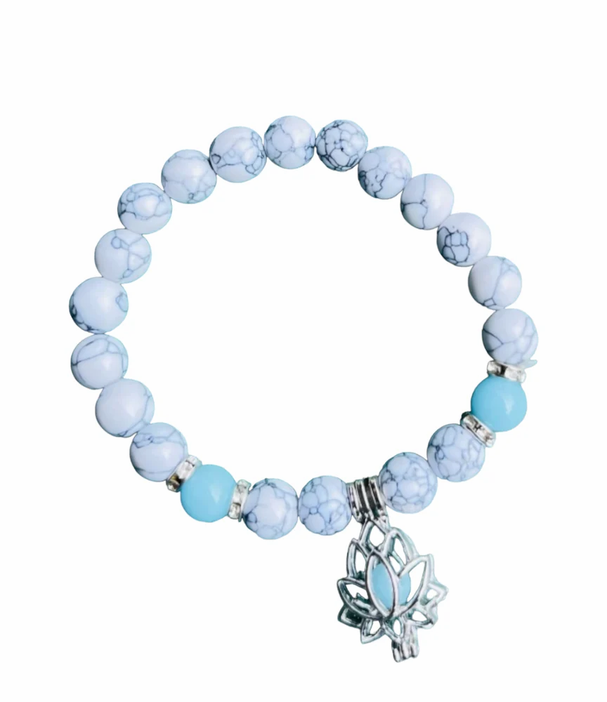 Glow in The Dark Radium Bracelets for Women Men Natural Stone Beads Bracelet