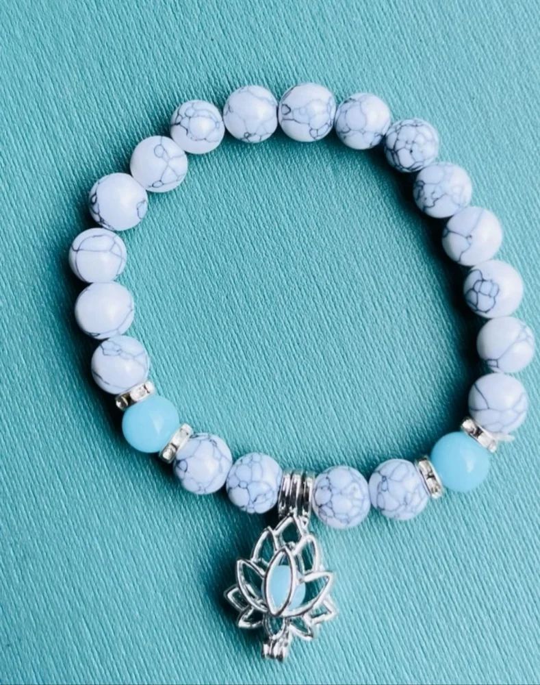 Glow in The Dark Radium Bracelets for Women Men Natural Stone Beads Bracelet