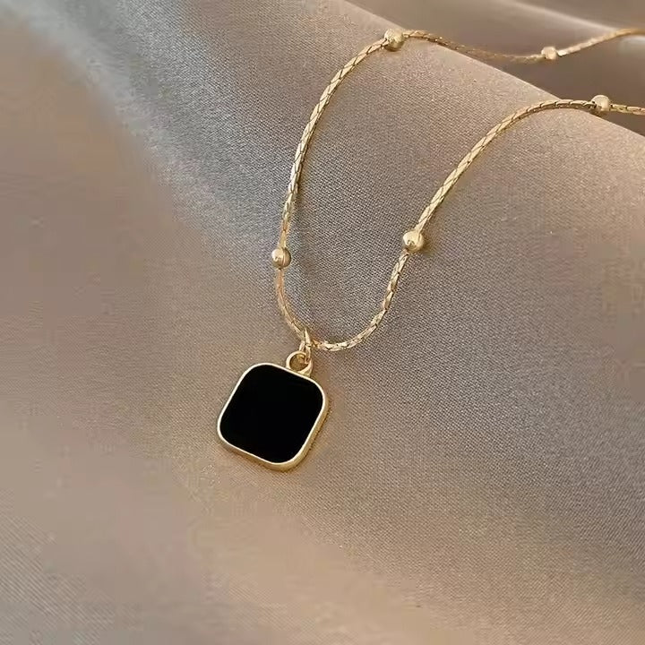 New Stainless Steel Necklace Jewelry Stainless Steel 18K Gold Plated Pendant Necklace Jewelry for Woman
