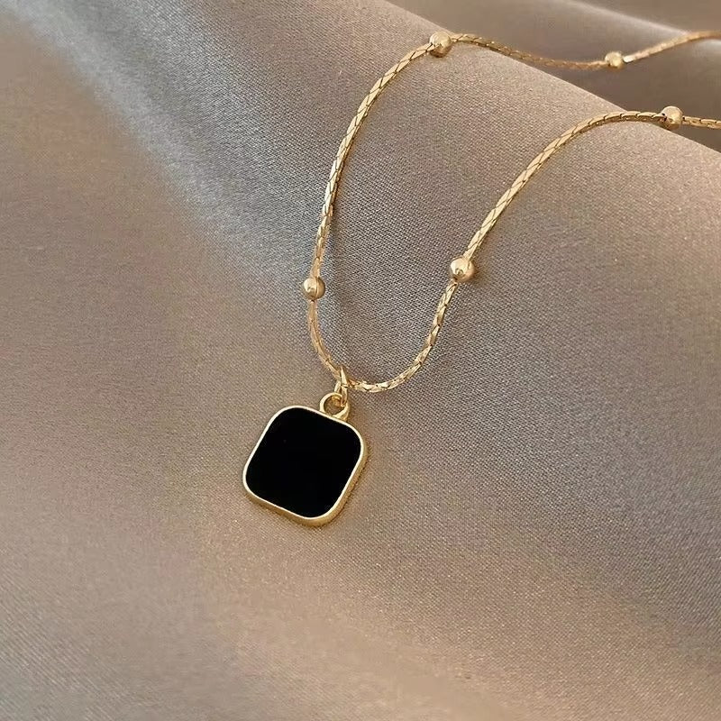 New Stainless Steel Necklace Jewelry Stainless Steel 18K Gold Plated Pendant Necklace Jewelry for Woman