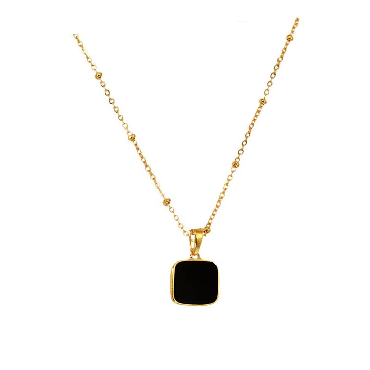 New Stainless Steel Necklace Jewelry Stainless Steel 18K Gold Plated Pendant Necklace Jewelry for Woman