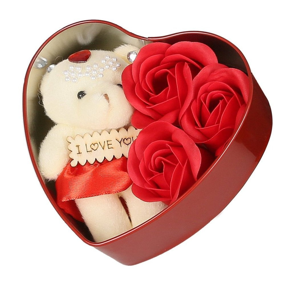 Aluminum Valentine Day Heart Shaped Box