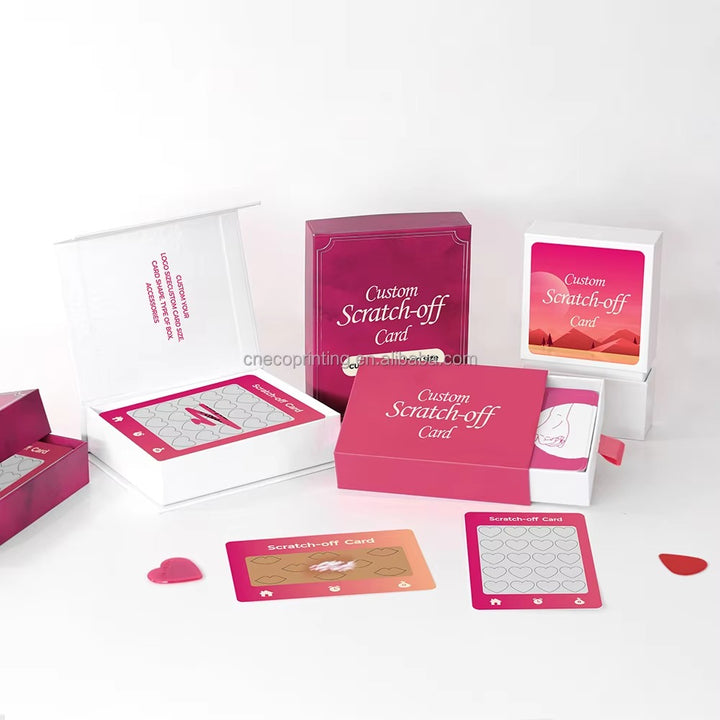 Scratch-off Layer Fun Couple Date Night Challenge Activities