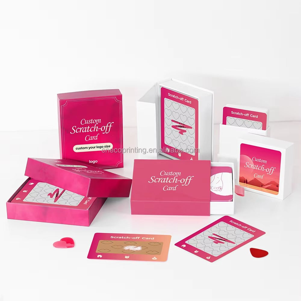 Scratch-off Layer Fun Couple Date Night Challenge Activities