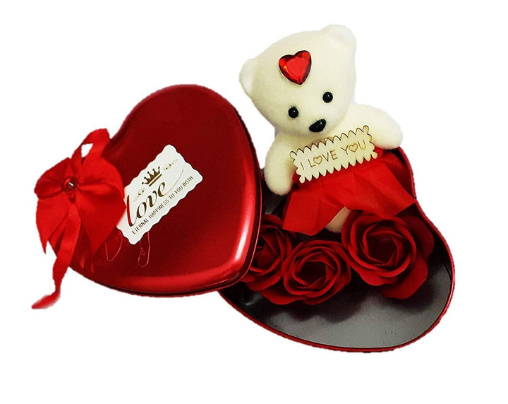 Aluminum Valentine Day Heart Shaped Box